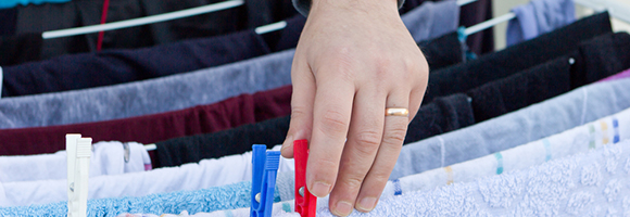 室内干し用スタンド