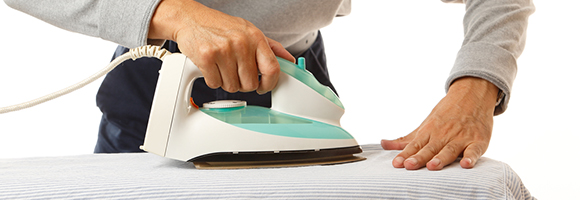 アイロン掛け