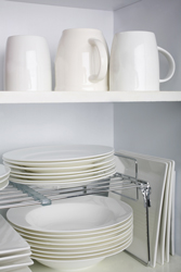 シンク下の棚のスペースも有効活用