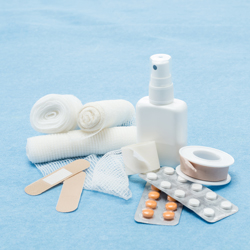 最低限の薬の準備