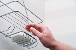 シャワーヘッドラックを使う