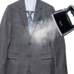 ハンガー サッ シワとり アイロン 衣類スチーマー