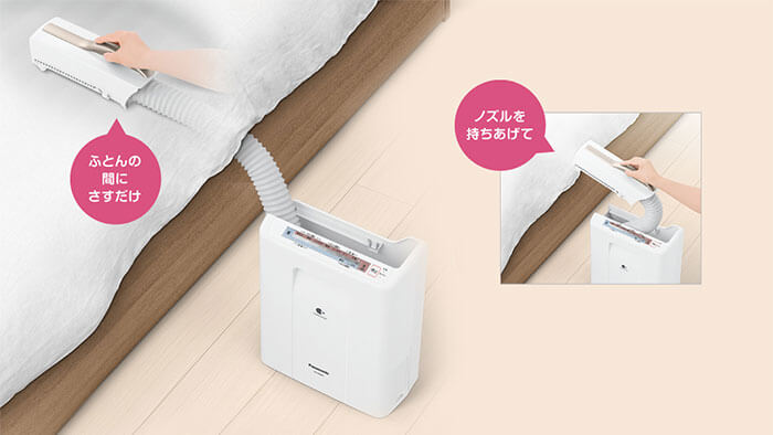 ふとん乾燥機 さすだけ ノズル ベッド ふとん