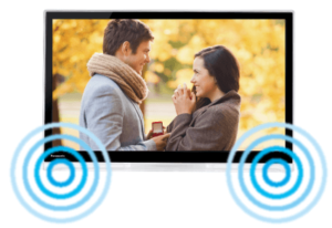 バスレフポート付スピーカーボックス 音響